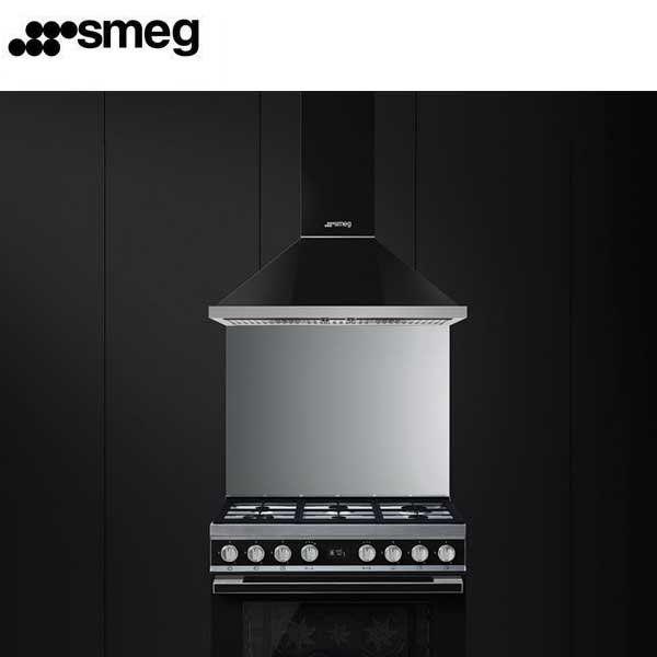 Smeg Campana Decorativa KPF9BL 90cm Negra 815m3/h Clase A+ - Imagen 2