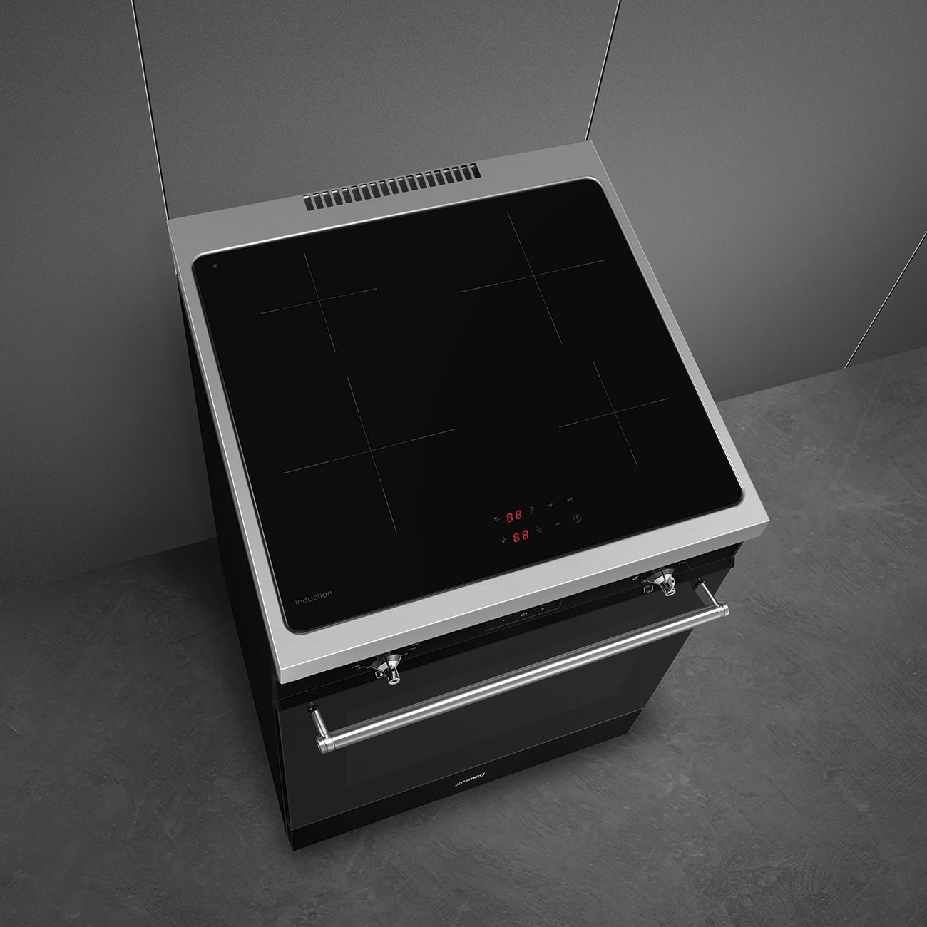 Smeg Cocina C6IMBLT2 Inducción Negro 60cm Multifunción 70L Vapor Clean Clase A - Imagen 6