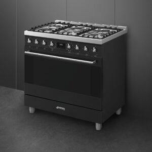 smeg-cocina-c9gmmb2-gas-90cm-negra-5-fuegos-horno-gas-115l-clase-a-9