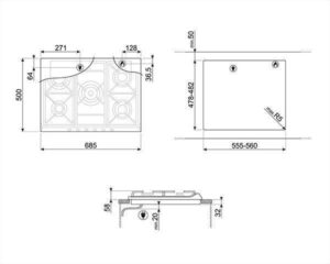 smeg-encimera-gas-sr275xgh2-5-fuegos-inox-70cm-3