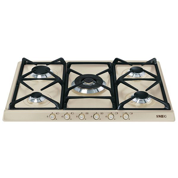smeg-encimera-gas-sr775po-5-fuegos-crema-70cm-2