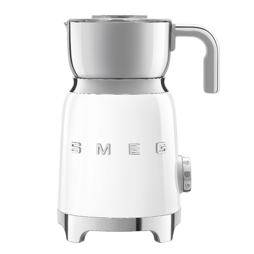 Smeg Espumador de Leche MFF11WHEU Blanco Años 50 Style