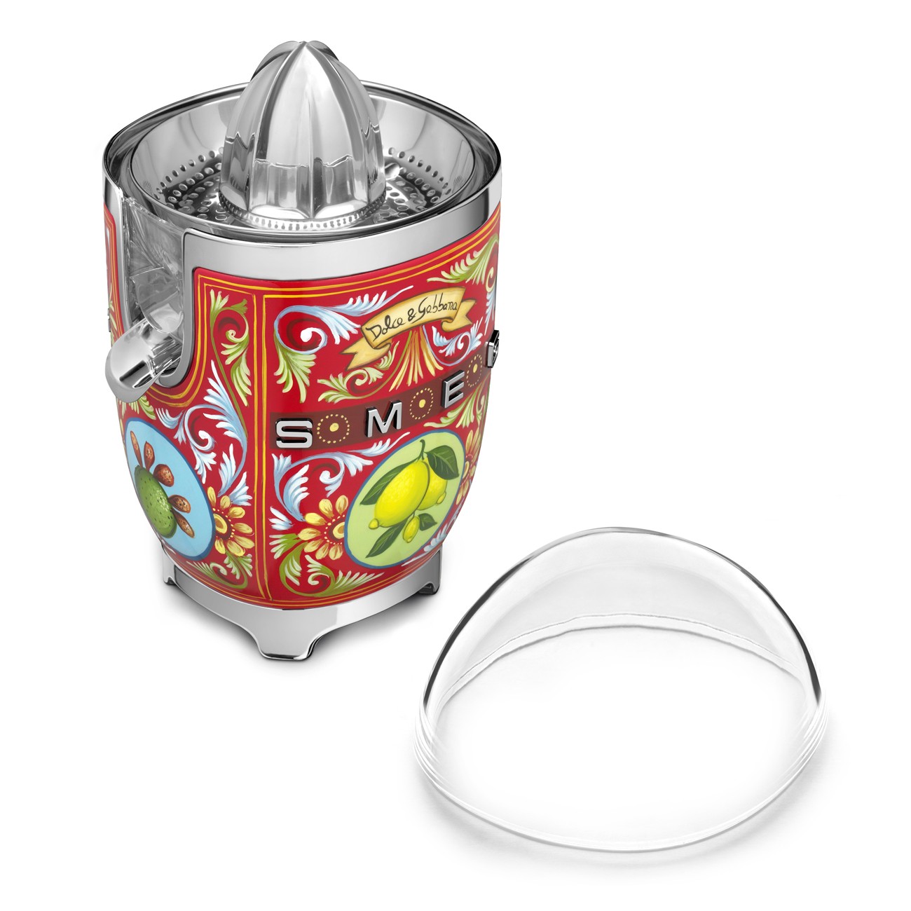 Smeg Exprimidor CJF01DGEU Sicily Is My Love Decorado 50’s Style 70 W Clase A‑A - Imagen 7