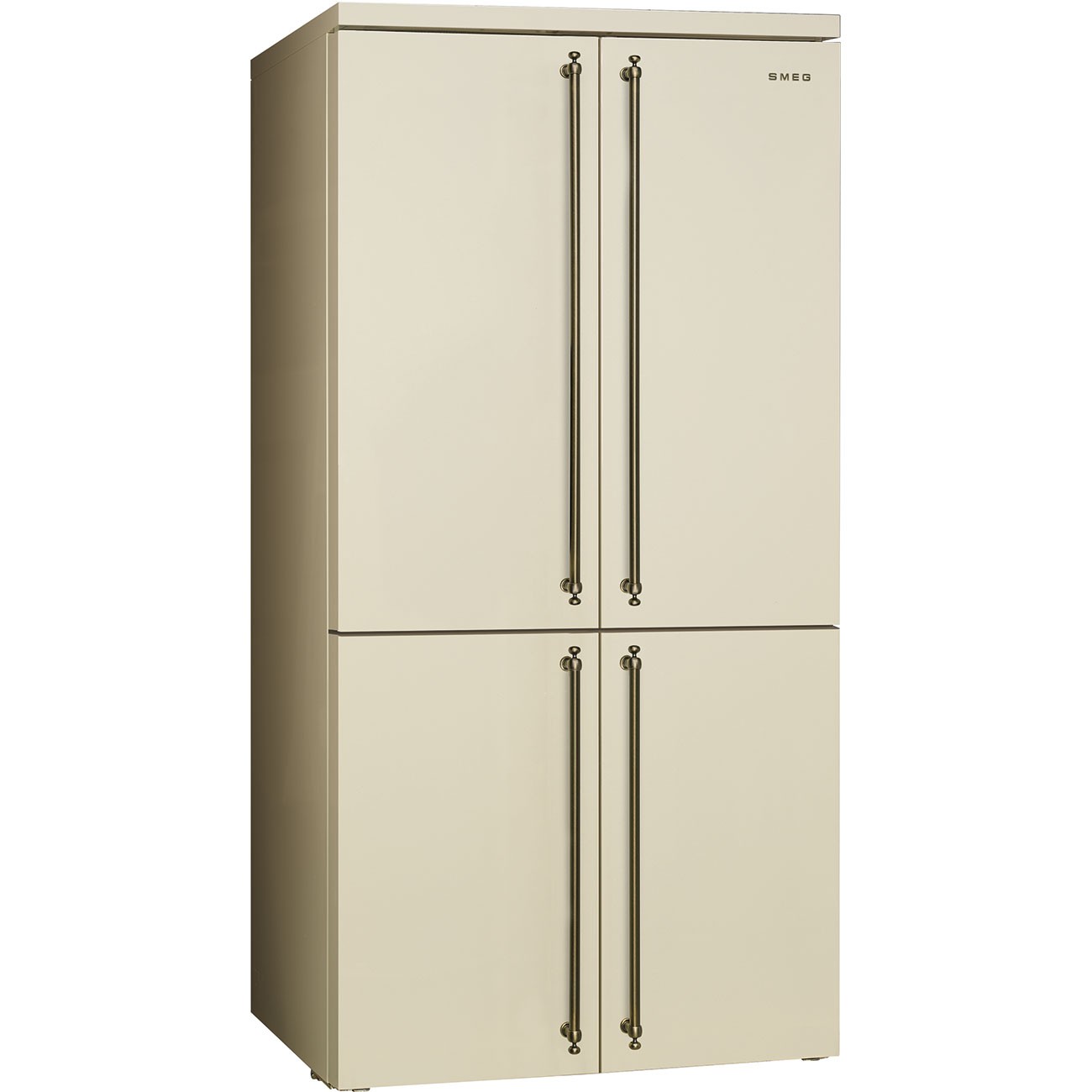 smeg-frigorifico-americano-4-puertas-fq60cpo6-coloniale-crema-572-l-nofrost-clase-f