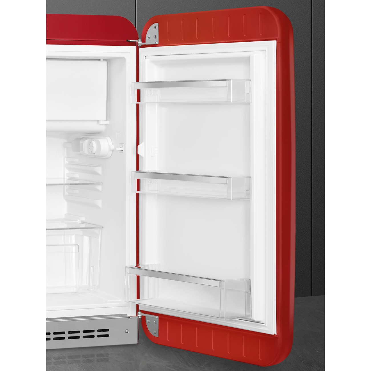SMEG FRIGORIFICO FAB-10RRD6 ROJO MONPUERTA DERECHA - Imagen 5