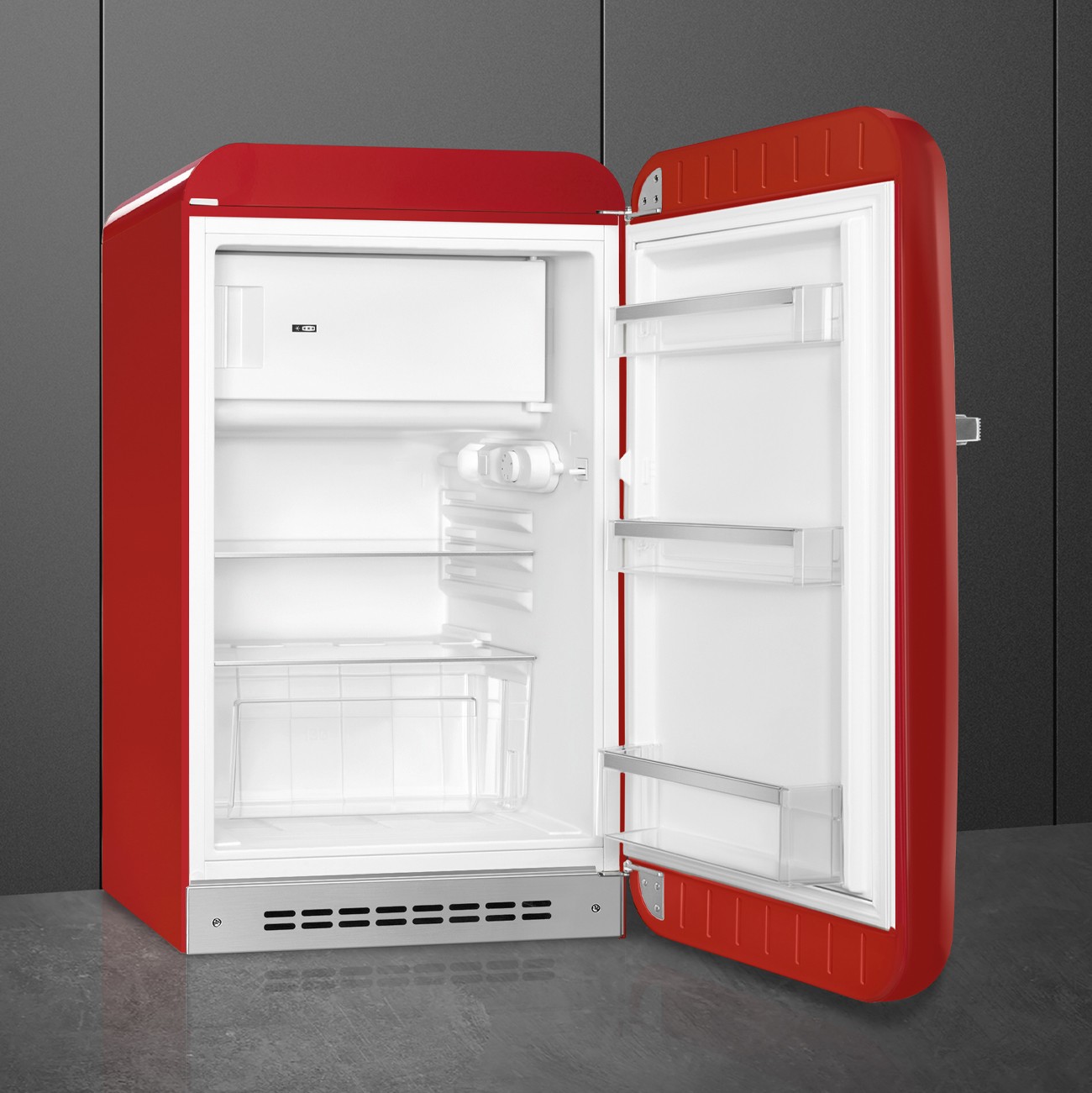 SMEG FRIGORIFICO FAB-10RRD6 ROJO MONPUERTA DERECHA - Imagen 7