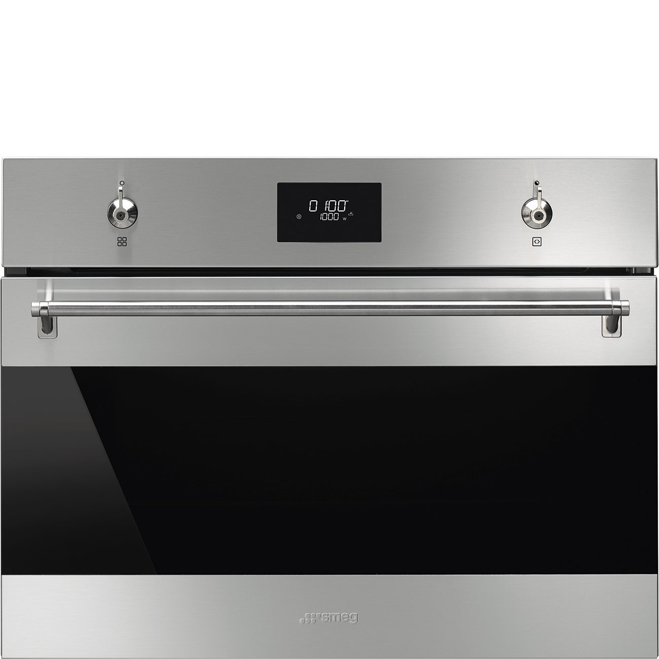 Smeg Horno Compacto SO4401M1X Combi Microondas Inox 45 cm 40 L Esmalte Ever Clean Clase A