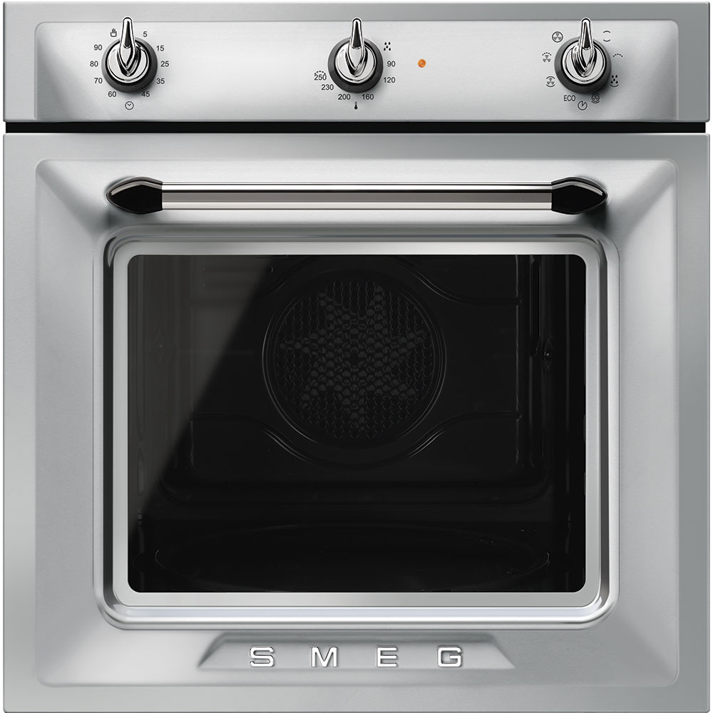 Smeg Horno SF6905X1 Vapor Clean Inox 70L Termoventilado Clase A