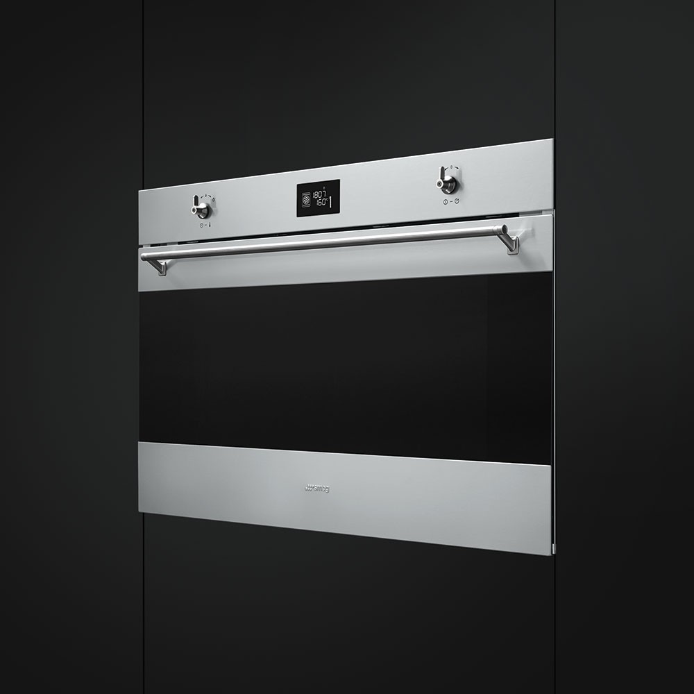 Smeg Horno SF9390X1 Vapor Clean Inox 115 L Termoventilado 90 cm Clase A+ - Imagen 2
