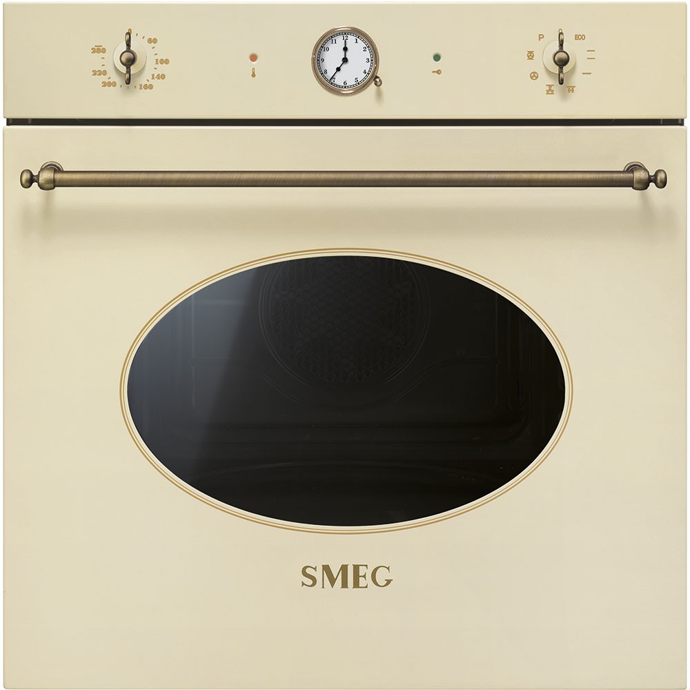 Smeg Horno SFP805PO Pirolítico Coloniale Crema 70 L Termoventilado Clase A