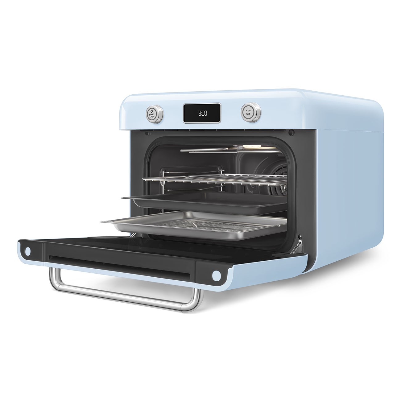 Smeg Horno Vapor Compacto COF01PBEU Azul - Imagen 5