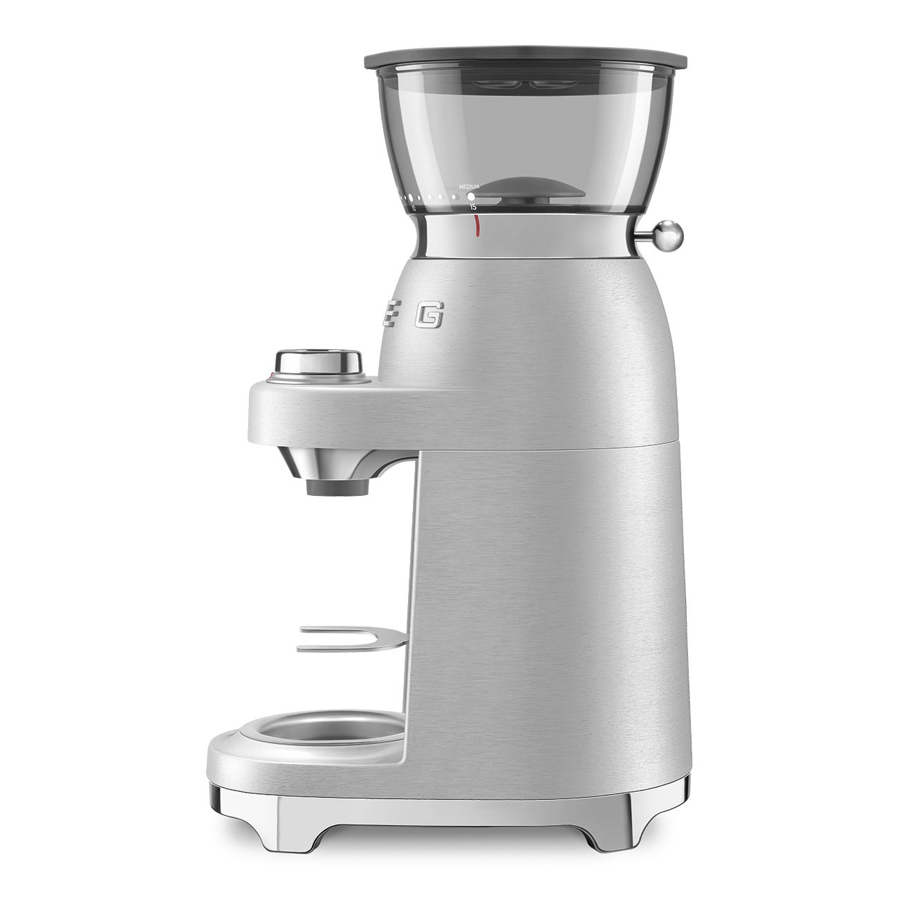 Smeg Molino Café CGF02SSEU Conical Burr Inox 240 g 50’s Style - Imagen 2