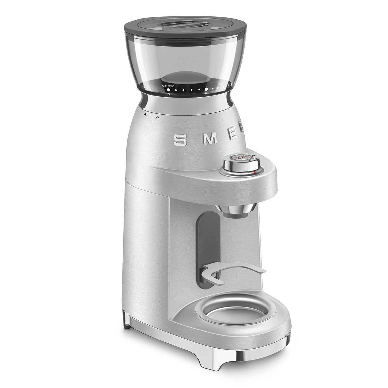 Smeg Molino Café CGF02SSEU Conical Burr Inox 240 g 50’s Style - Imagen 4