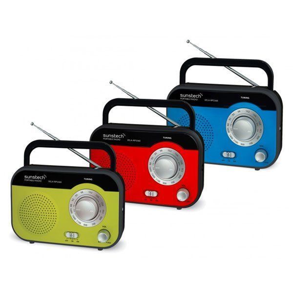 SUNSTECH RADIO PORTATIL RP-S560BL BLUE. - Imagen 2