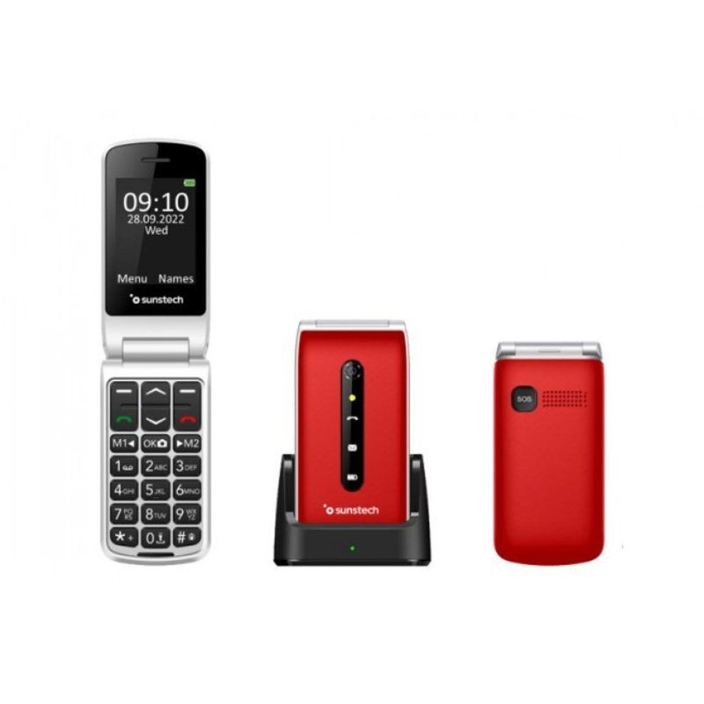 sunstech-telefono-movil-celt18rd-24-flip-senior-rojo