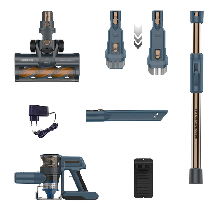 TAURUS ASPIRADOR ESCOBA HOMLAND DIGITAL FLEX HVCA72592B - Imagen 3