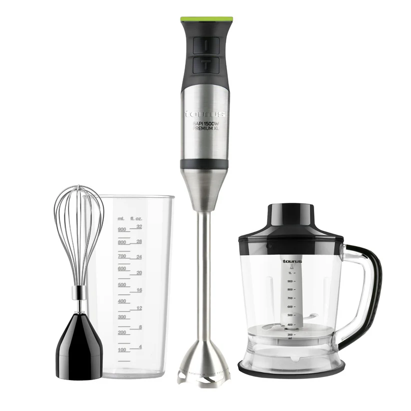 TAURUS BATIDORA BAPI 1500 PREMIUM XL PLUS INOX + ACC - Imagen 2