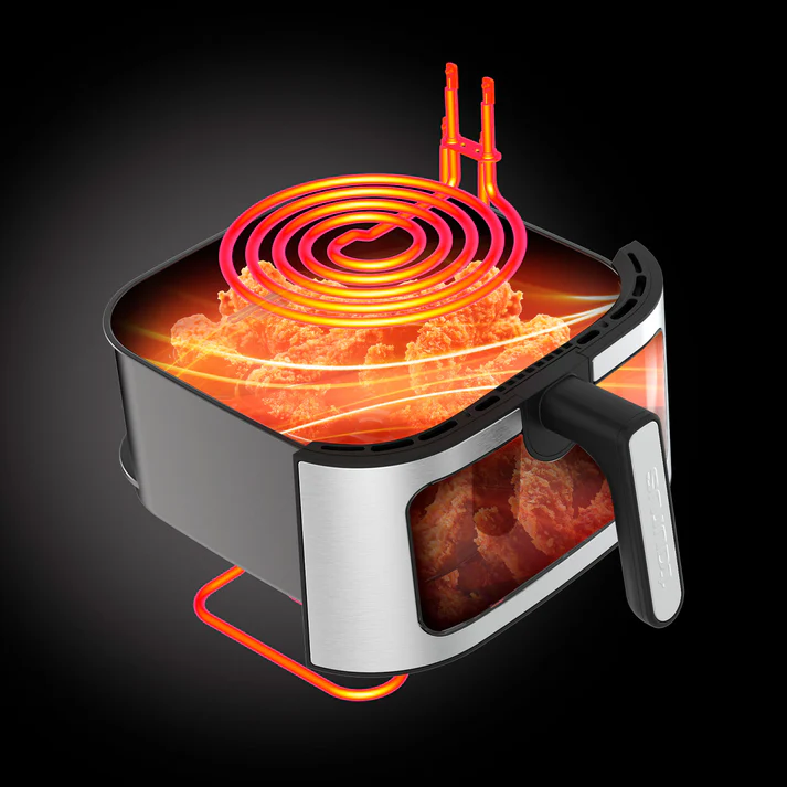 TAURUS FREIDORA AIRFRY DIGITAL 360 XL DOBLE RESITENCIA PANTALLA COLOR VENTANA (AF1703XD) - Imagen 2