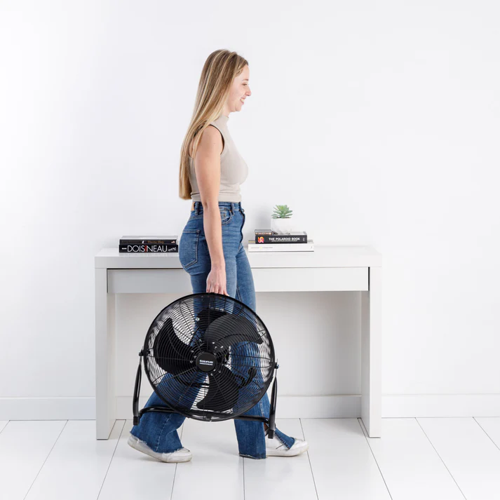 TAURUS VENTILADOR CIRCULADOR DE AIRE SIROCCO BLACK 18 FA011 - Imagen 2