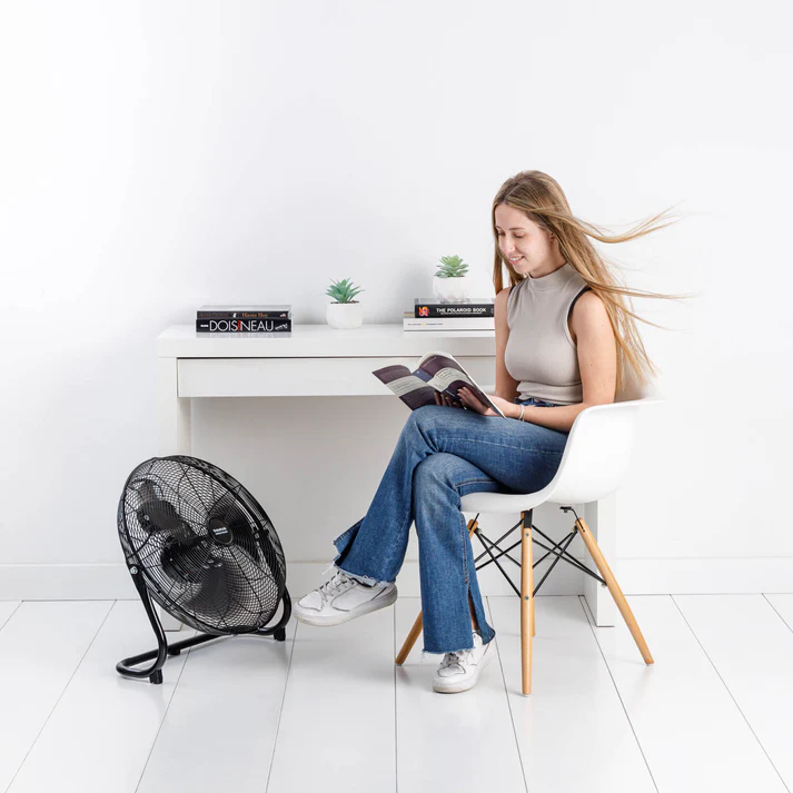 TAURUS VENTILADOR CIRCULADOR DE AIRE SIROCCO BLACK 18 FA011 - Imagen 5