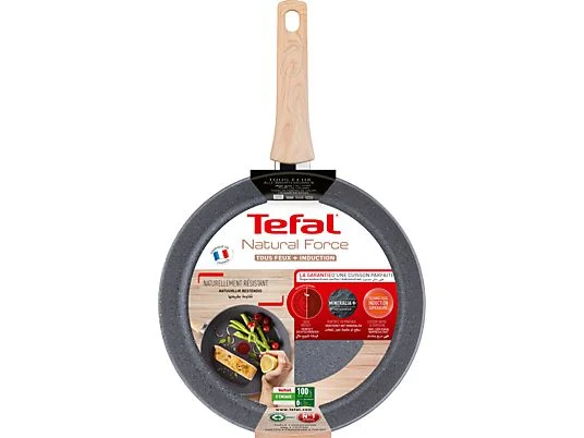 TEFAL SET SARTENENS NATURAL FORECE 20-24-28cm REF. TEFG2669123 - Imagen 2