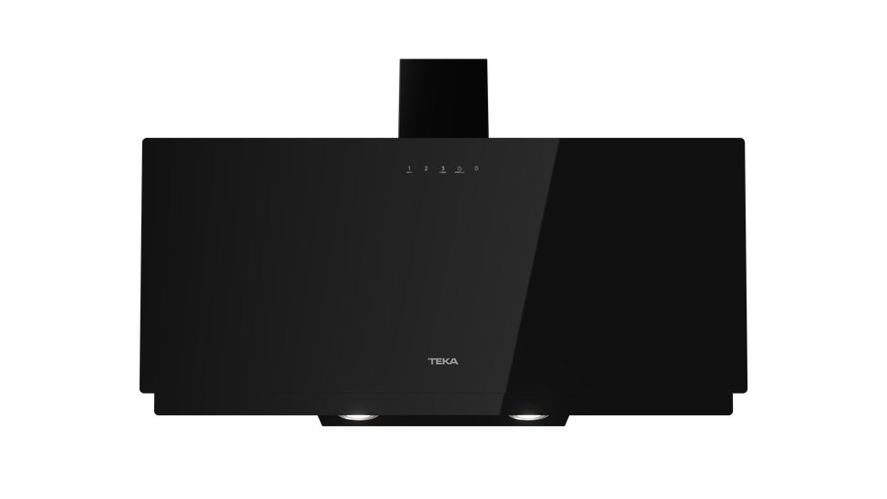 Teka Campana Decorativa DVN97050TTC 90cm Cristal Negro 640m3/h Clase A - Imagen 2