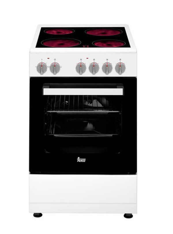 Teka Cocina FS5024VEWH Eléctrica Blanca Vitrocerámica 4 Zonas Horno Eléctrico - Imagen 2