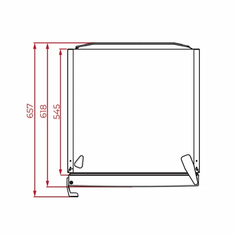 TEKA CONGELADOR RSF-75640 1,85m INOX N.F. CLASE E REF. 113330002 - Imagen 8