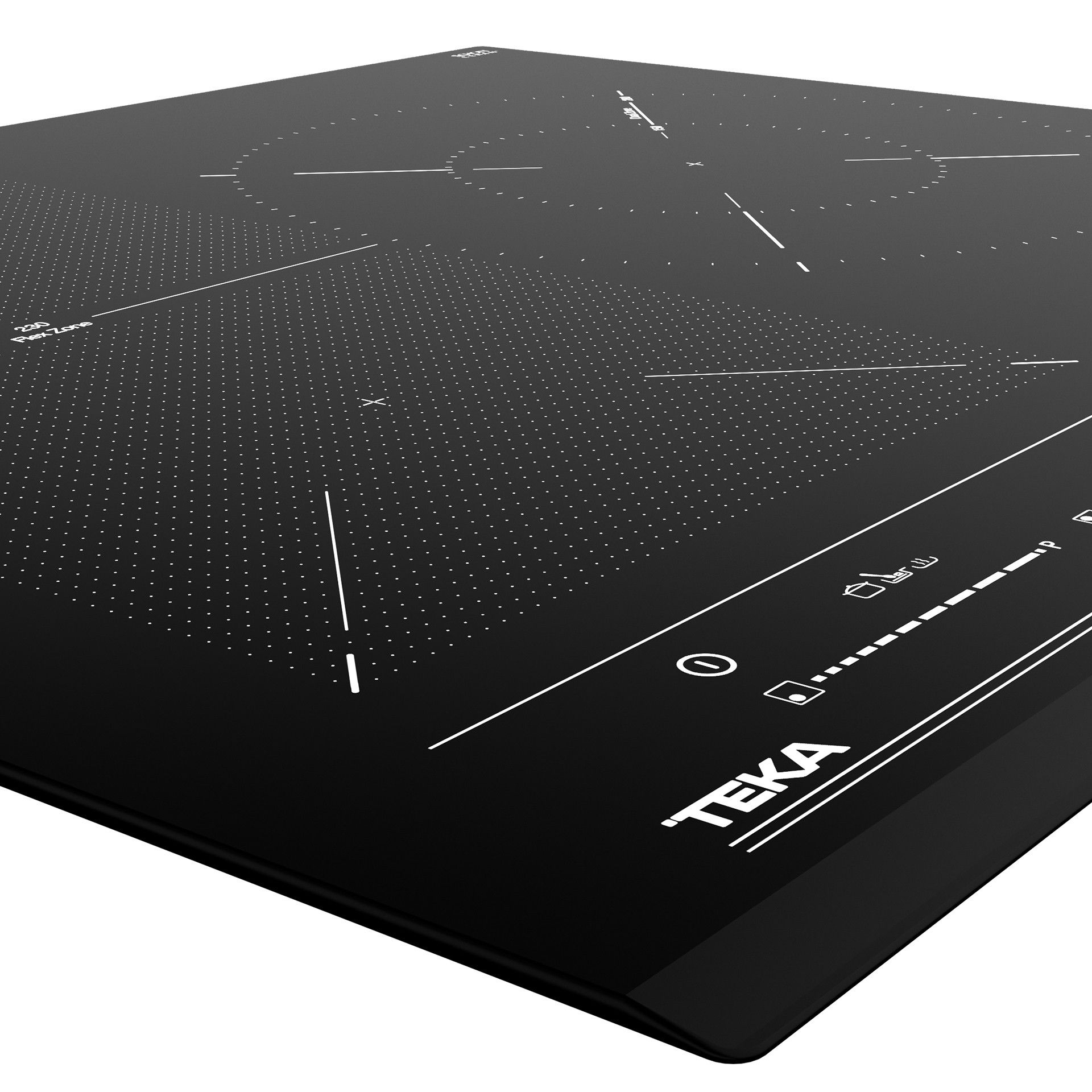 Teka Encimera Inducción IZF65320 3 Zonas Flex 60cm Biselada - Imagen 2