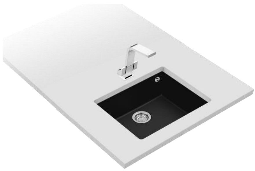 TEKA FREGADERO SQUARE 50.40 TG FREGADERO EMPOTRADO RECTANGULAR - Imagen 2