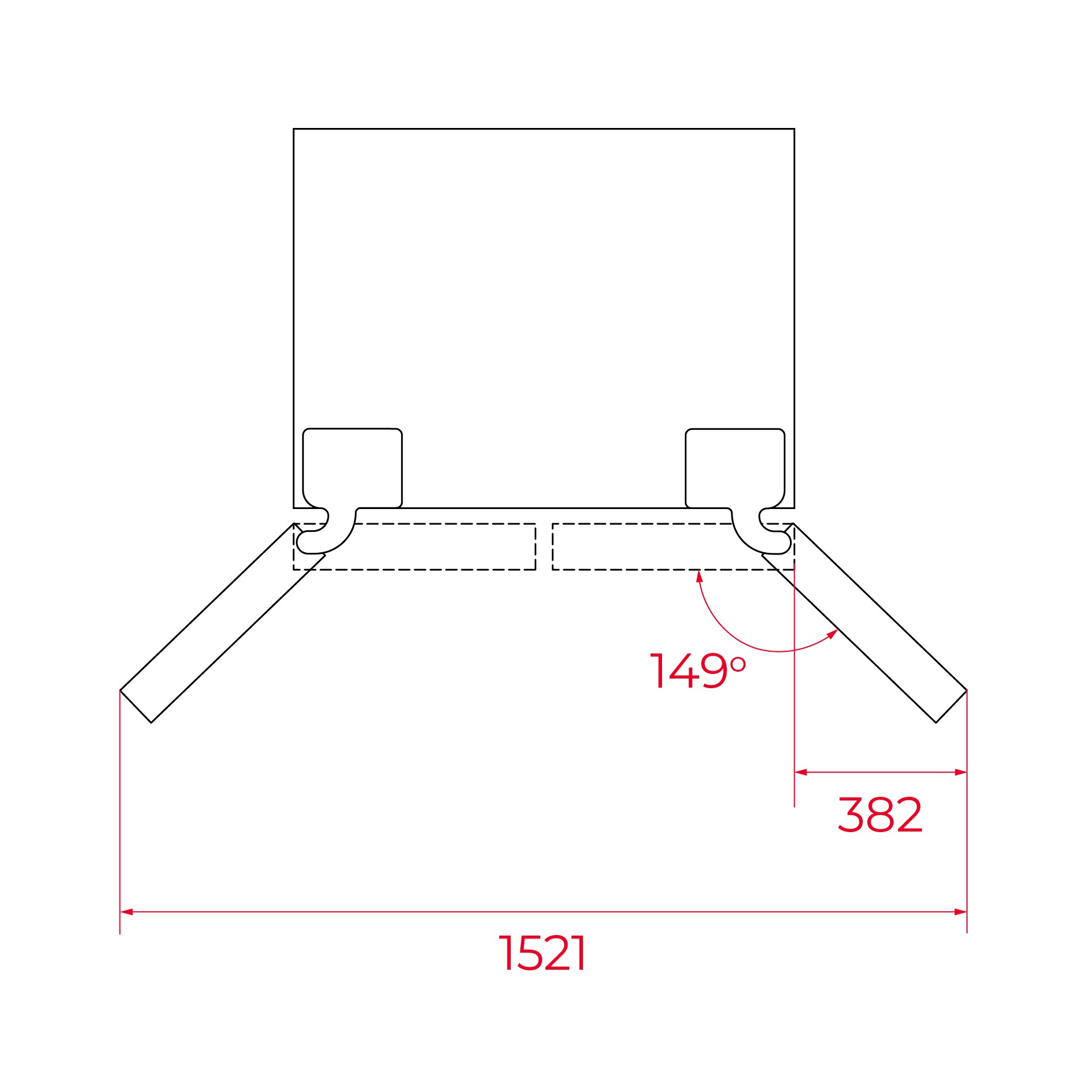 TEKA FRIGORIFICO AMERICANO RFD-75850 SS INOX N.F. FRENCH DOOR 183x83x70cm CLASE F REF. 113430078 - Imagen 2