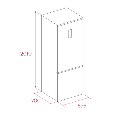 TEKA Frigorífico Combi RBF 88680 SS Total No Frost Inox 378 L Clase A - Imagen 9