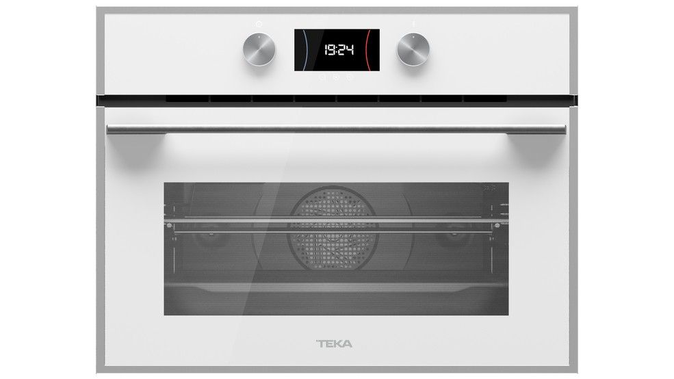 Teka Horno Compacto HLC8400 Hidrolítico Cristal Blanco 45L Guías Clase A+ - Imagen 2
