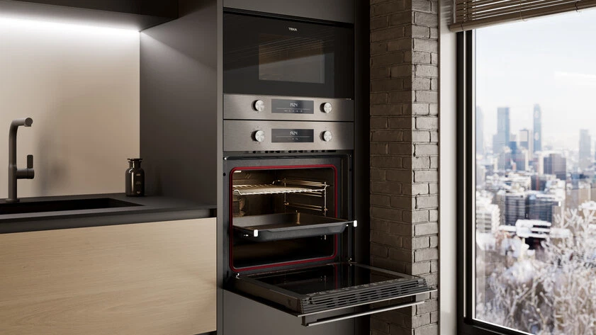 Teka Horno HLB 8400 Multifunción Inox 71L Termoventilado Vapor Clean Clase A - Imagen 4