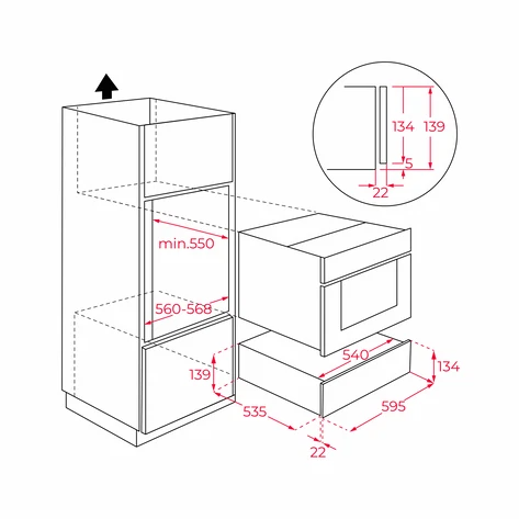 Teka Kit Van Gogh Museum VSWD VG Cristal Frontal Calientaplatos y Envasadora Vacío - Imagen 3