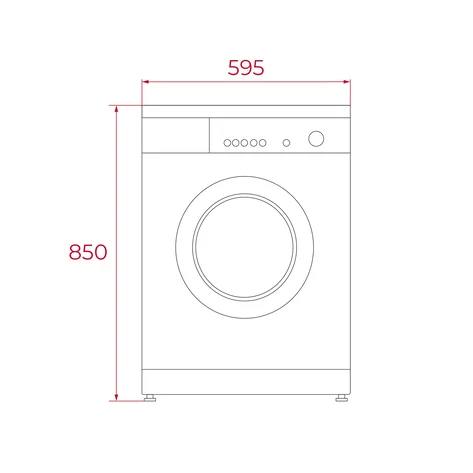 TEKA LAVADORA WMK-40840 FRO/8KG/1400 RPM CLASE A REF. 113910018 - Imagen 3