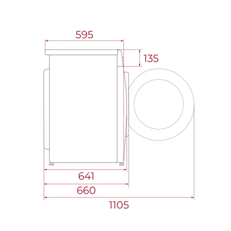 TEKA LAVADORA WMK-71240 FRO/12KG/1400 RPM CLASE A REF. 113900019 - Imagen 4