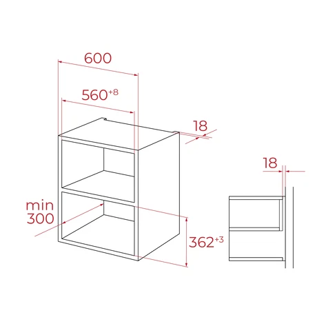 TEKA Microondas Integrable MLEG 820 FI BK Microondas+Grill Cristal Full Black - Imagen 7