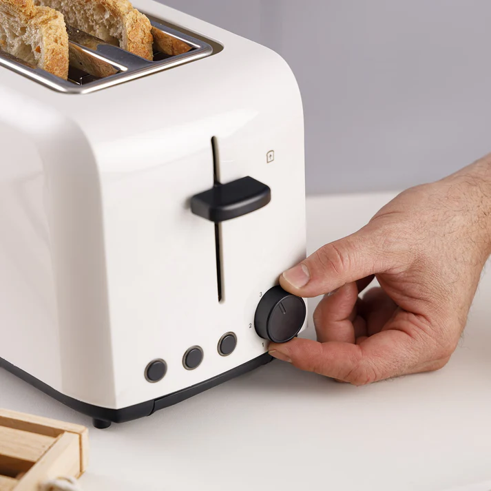 TAURUS TOSTADOR MY TOAST DUPLO COOL 2 RANURAS BLANCO (TO1450) - Imagen 6