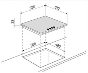 vitrokitchen-encimera-gas-en63rn-4-fuegos-negra-rustica-60cm-gas-natural-3